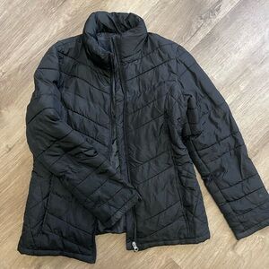 Faded Glory Women's Black Puffer Jacket
